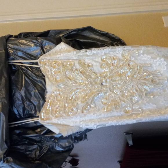 Formal dress dazzled with sequence size 15 - Picture 1 of 4